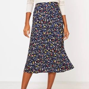 NWT LOFT midi skirt